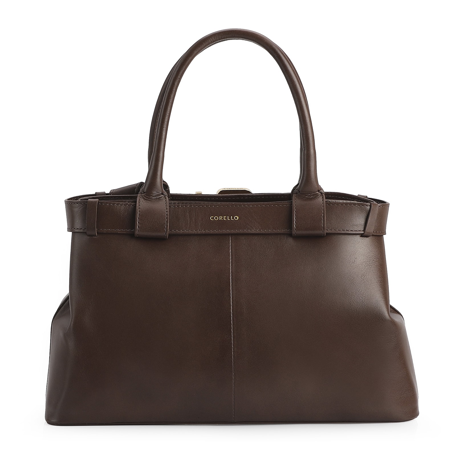 Bolsa Tote Couro Marrom