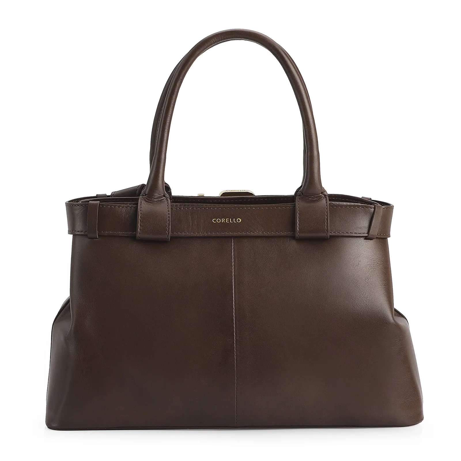 Bolsa Tote Couro Marrom