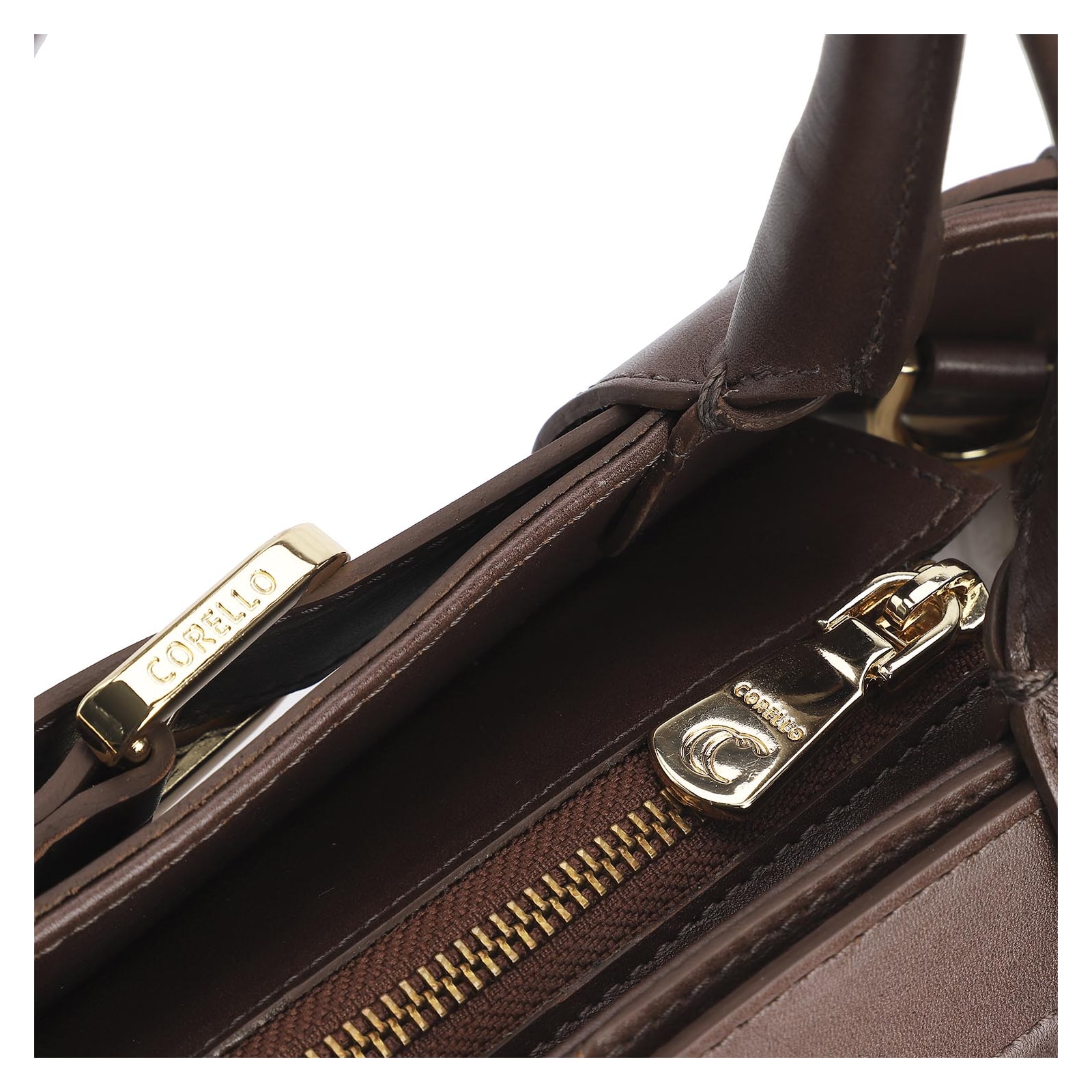 Bolsa Tote Couro Marrom