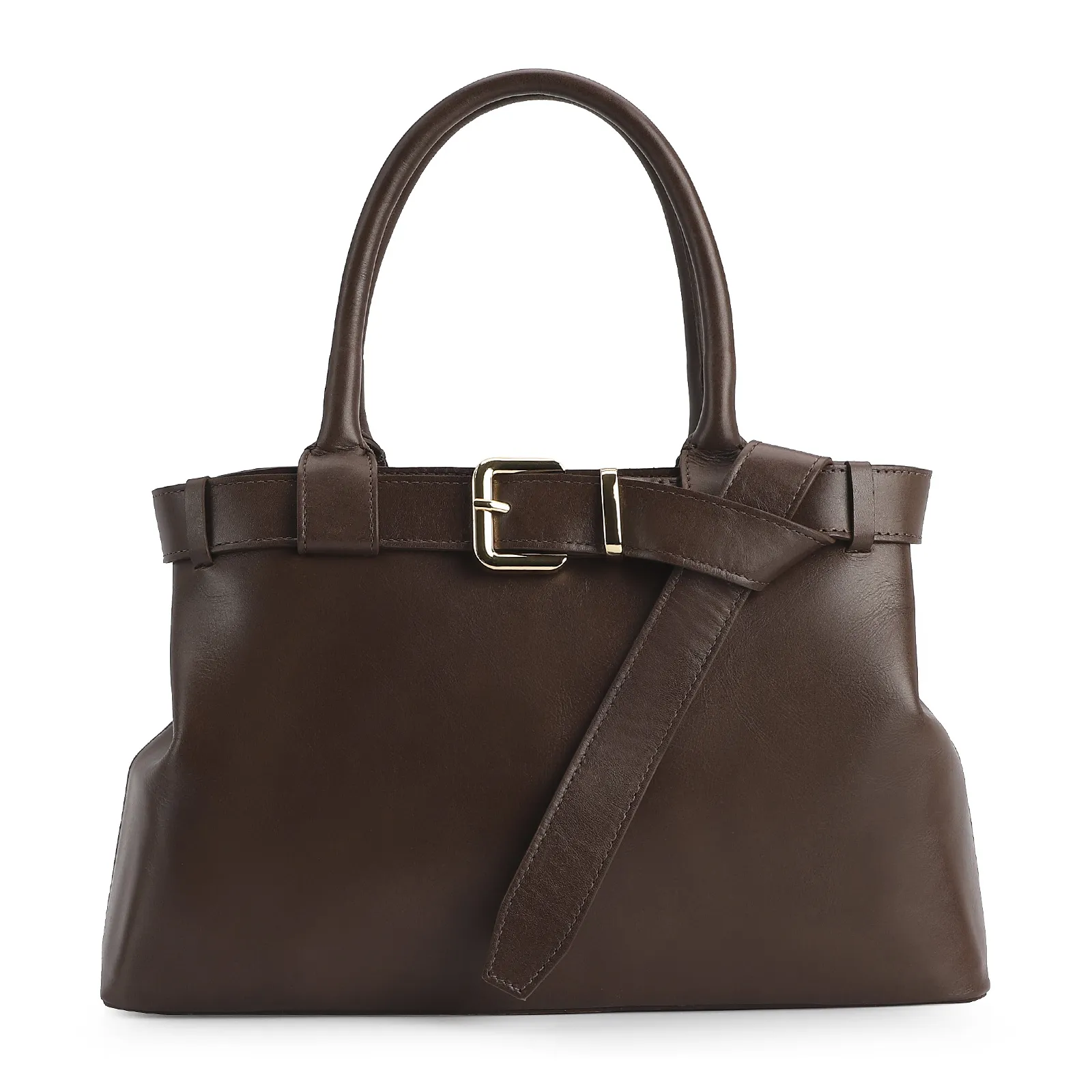 Bolsa Tote Couro Marrom