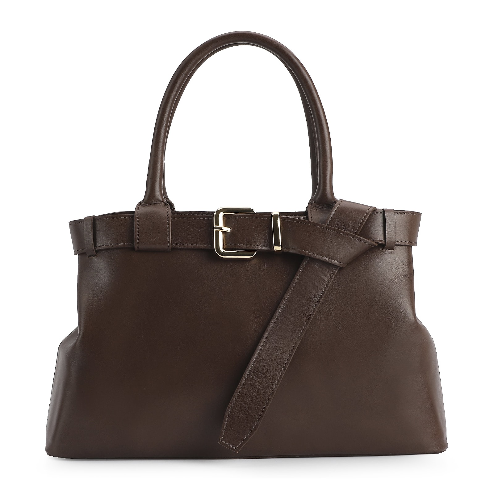 Bolsa Tote Couro Marrom