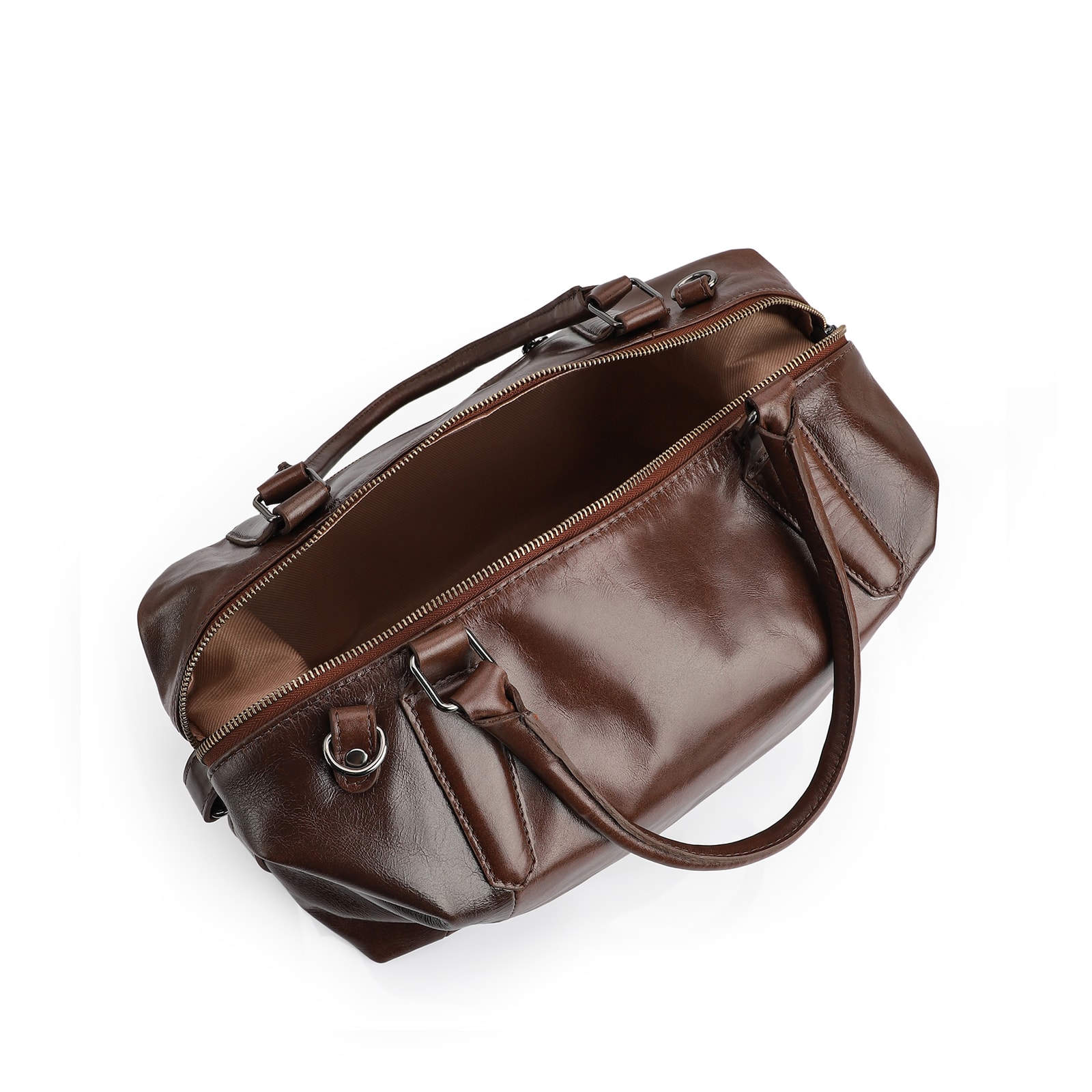 Bolsa Tote Couro Marrom