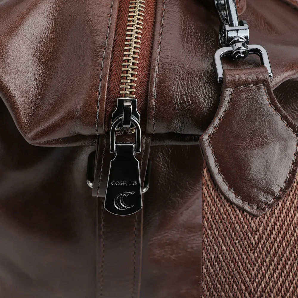 Bolsa Tote Couro Marrom - imagem 5