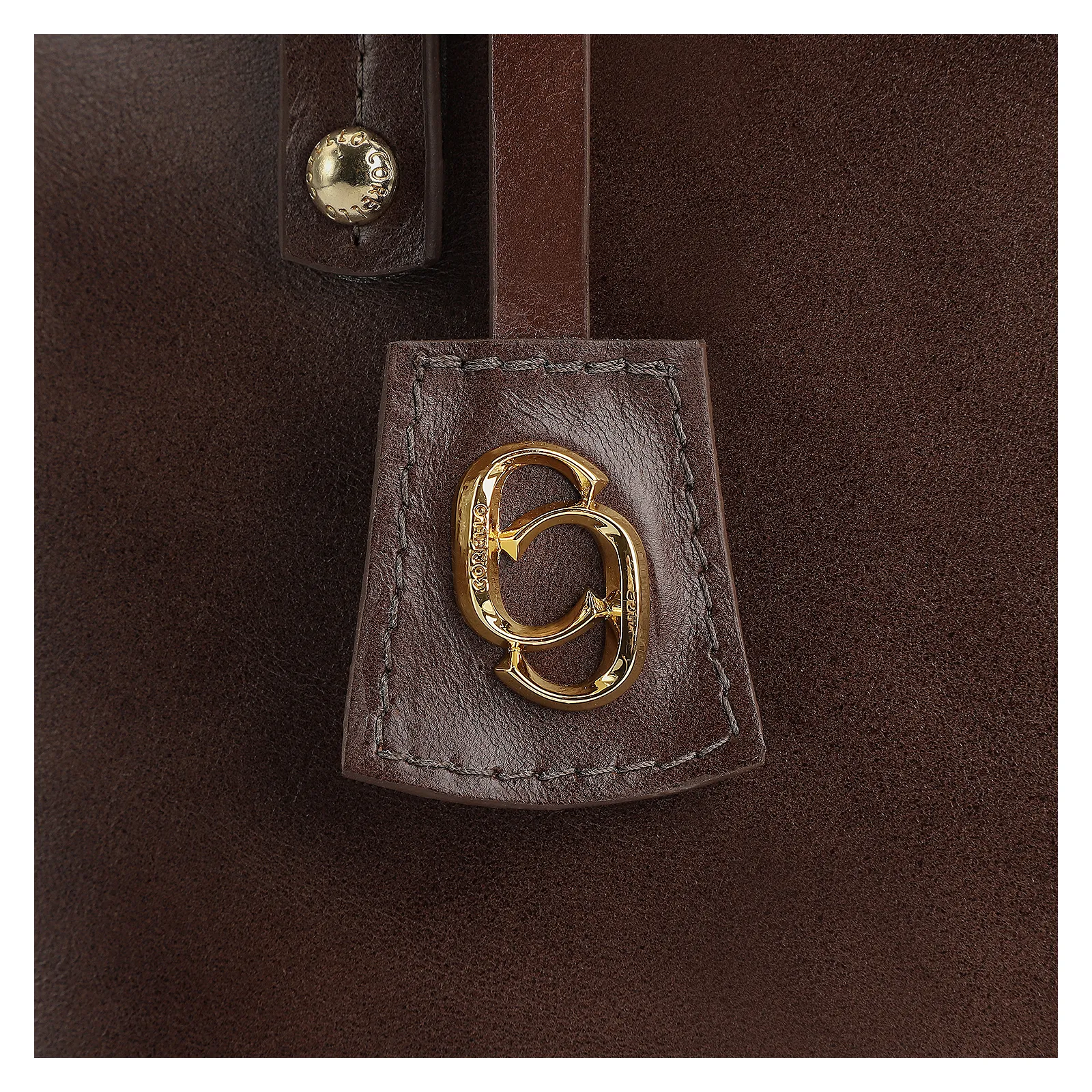 Bolsa Tote Couro Marrom