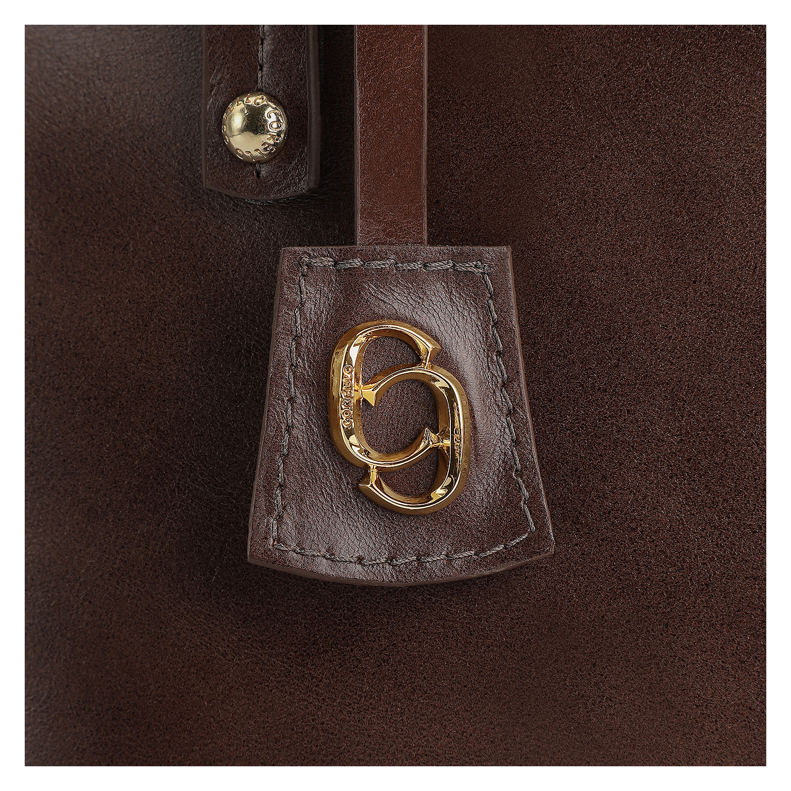 Bolsa Tote Couro Marrom