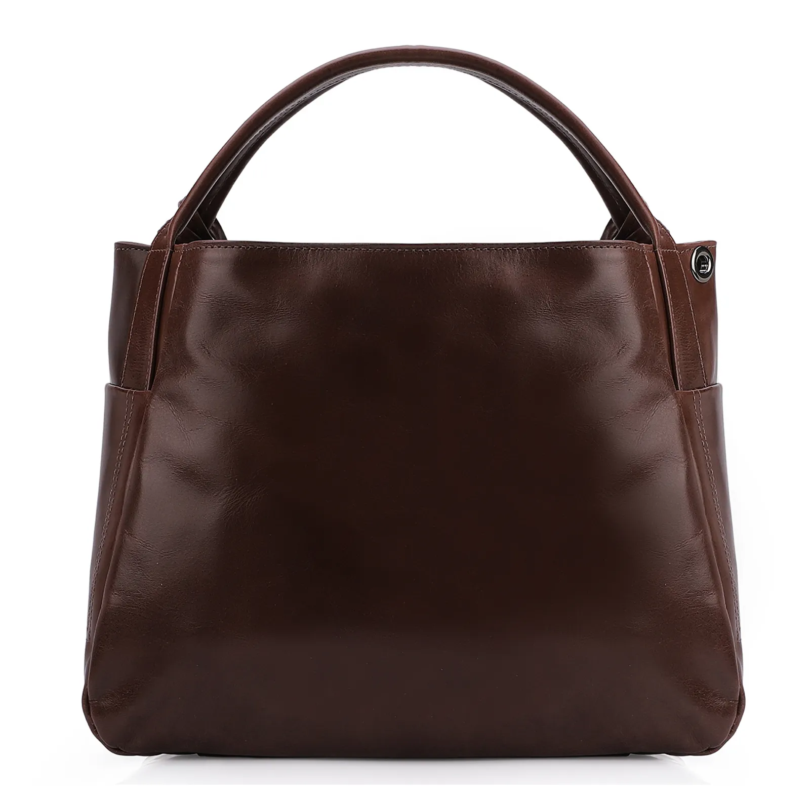 Bolsa Tote Couro Marrom