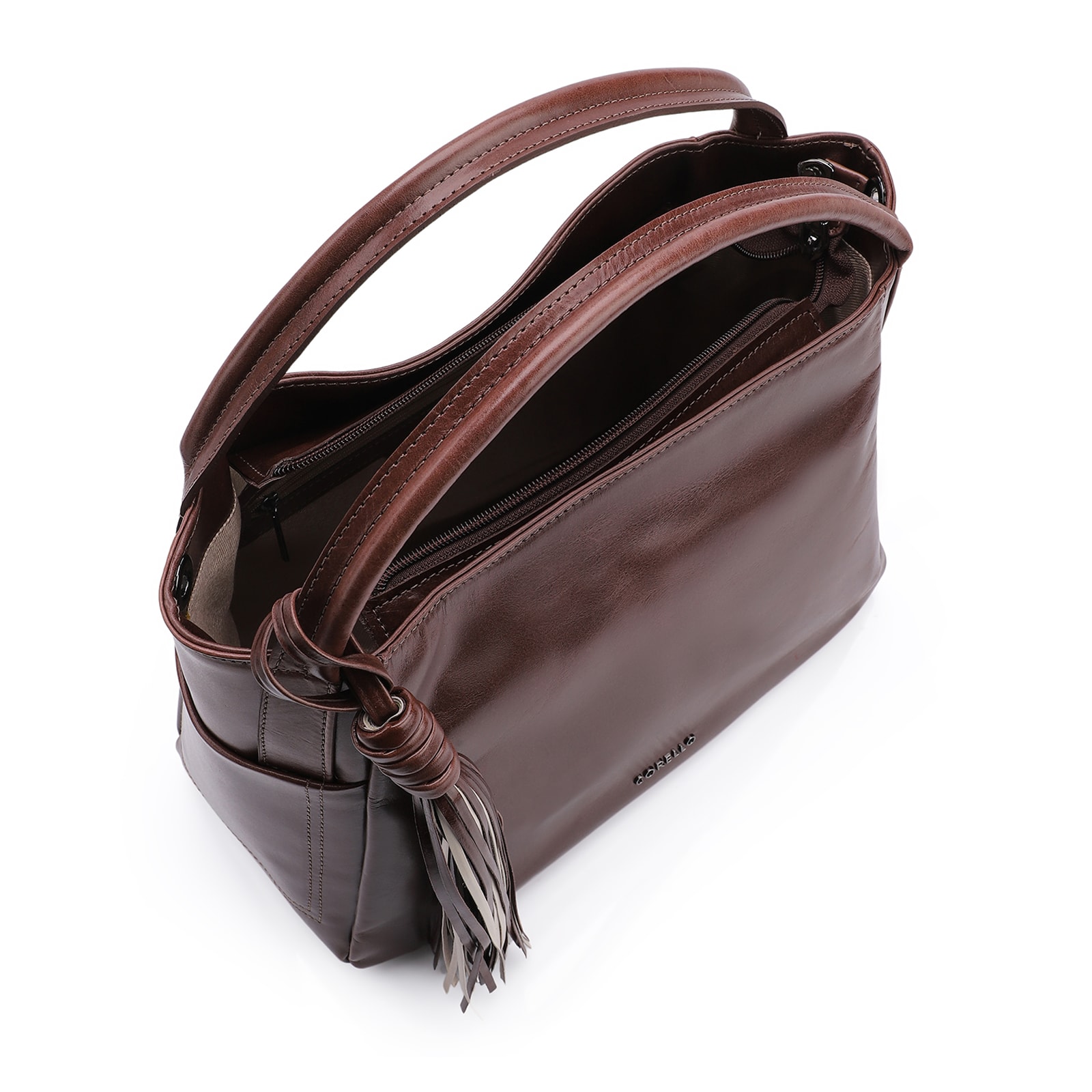 Bolsa Tote Couro Marrom