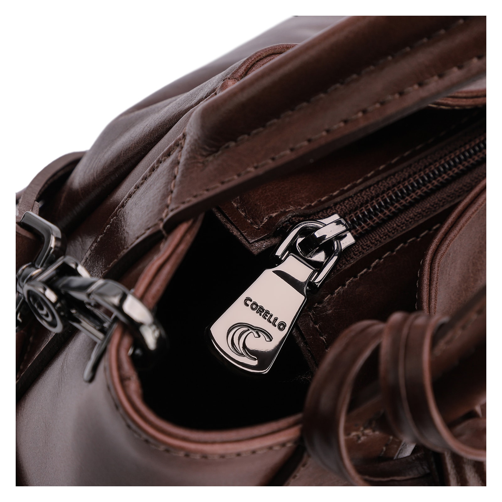 Bolsa Tote Couro Marrom