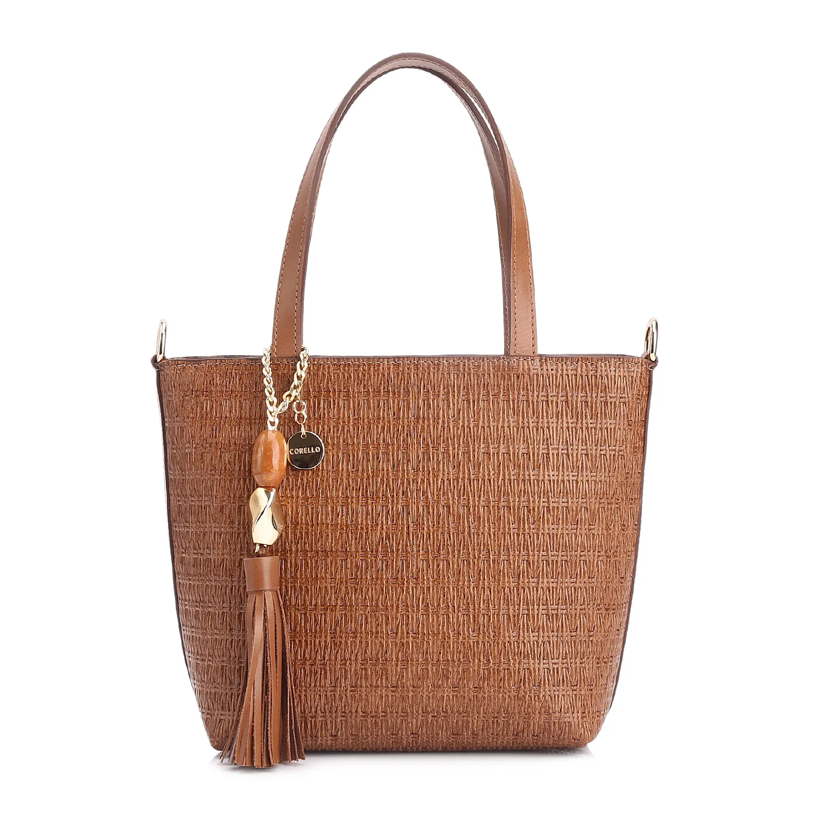 Bolsa Tote Couro Marrom