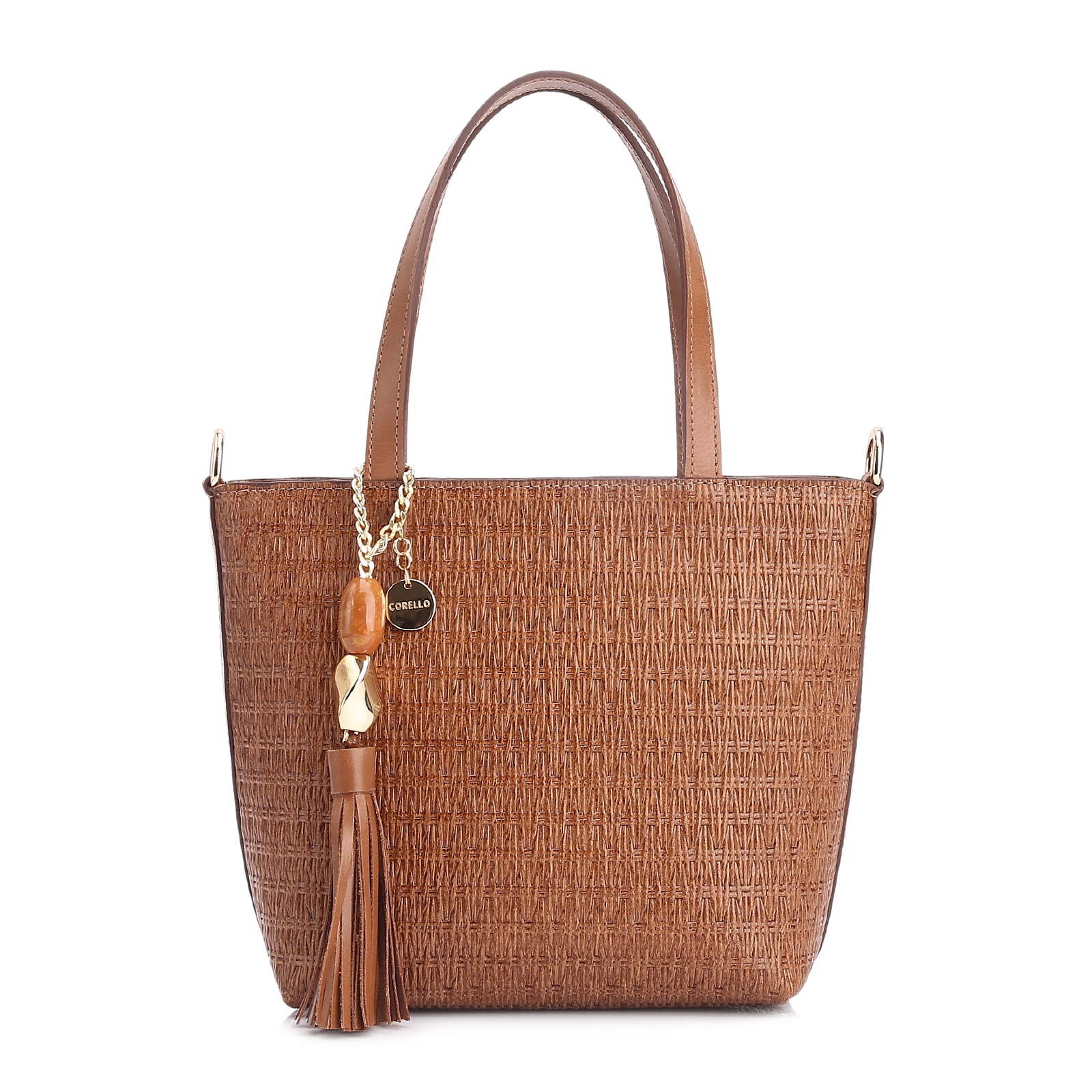 Bolsa Tote Couro Marrom