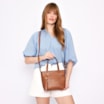 Bolsa Tote Couro Marrom - imagem 9
