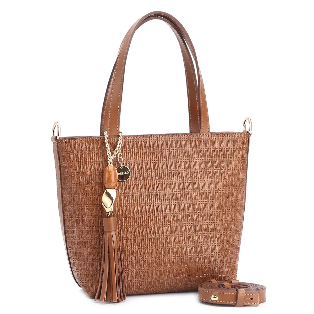 Bolsa Tote Couro Marrom - imagem 3