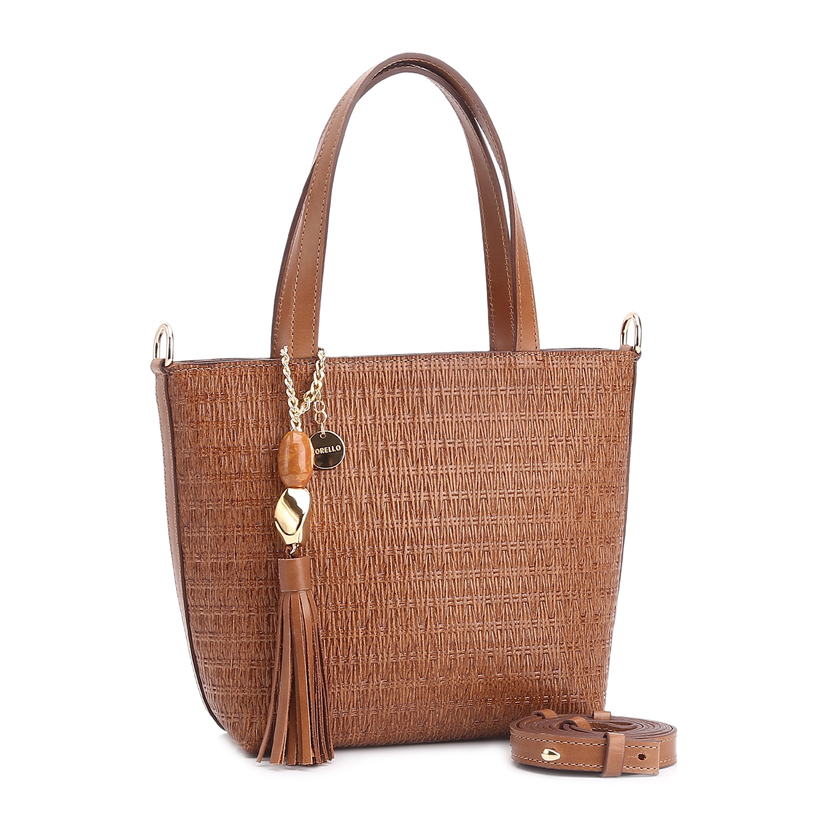 Bolsa Tote Couro Marrom