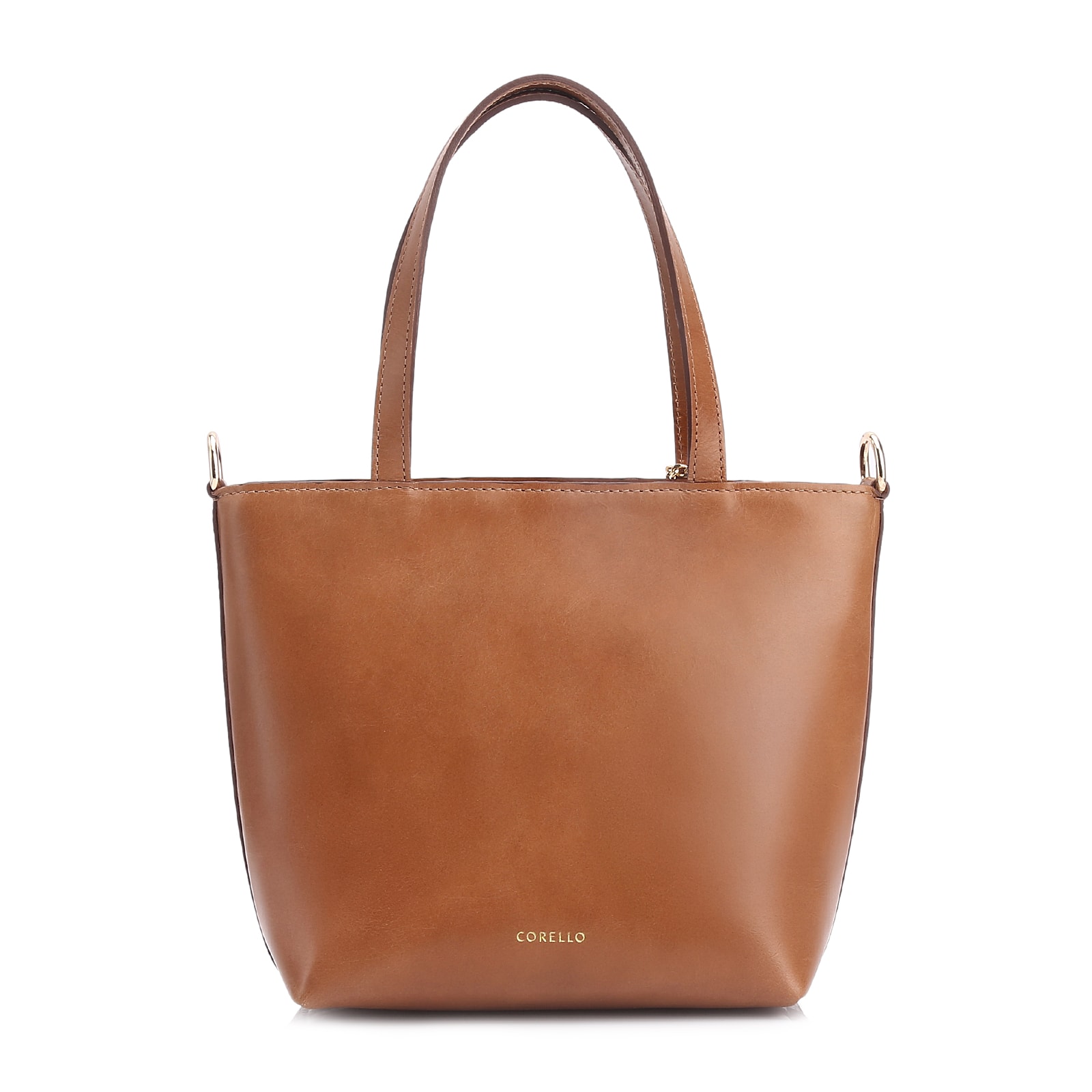 Bolsa Tote Couro Marrom