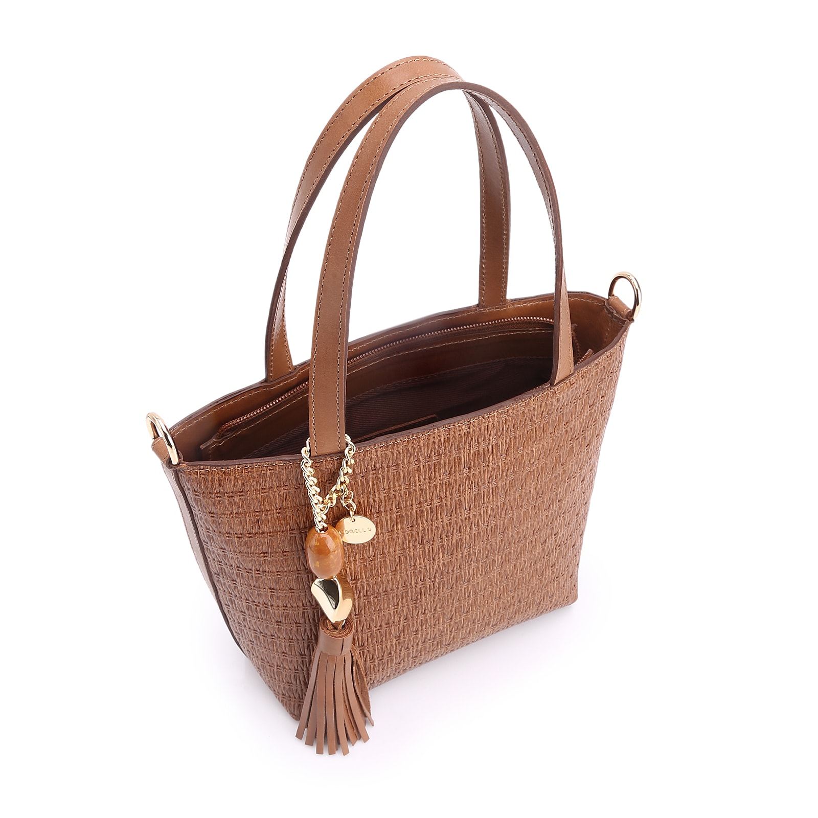 Bolsa Tote Couro Marrom