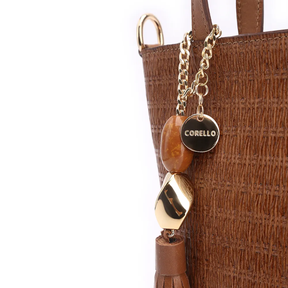 Bolsa Tote Couro Marrom - imagem 8