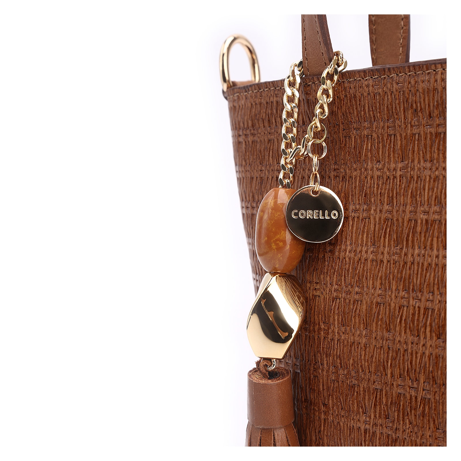 Bolsa Tote Couro Marrom