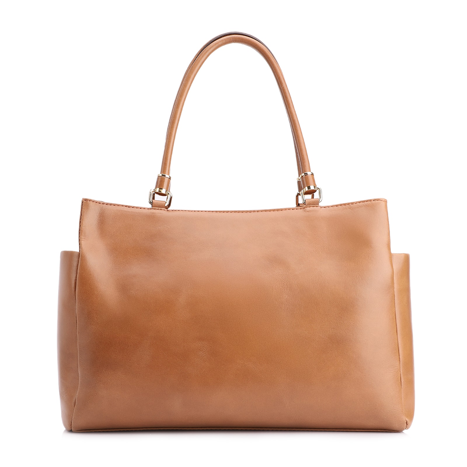 Bolsa Tote Couro Marrom