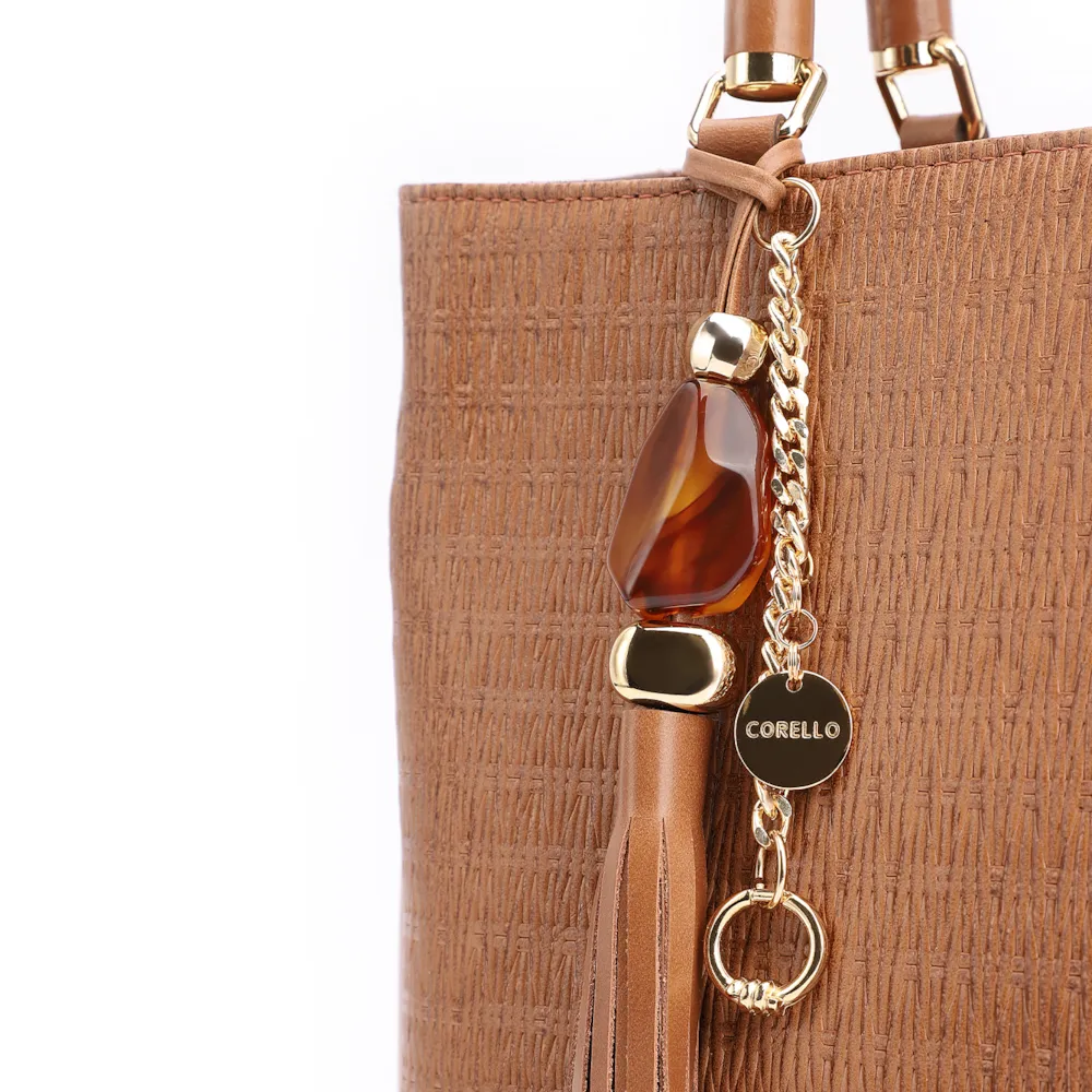 Bolsa Tote Couro Marrom - imagem 7