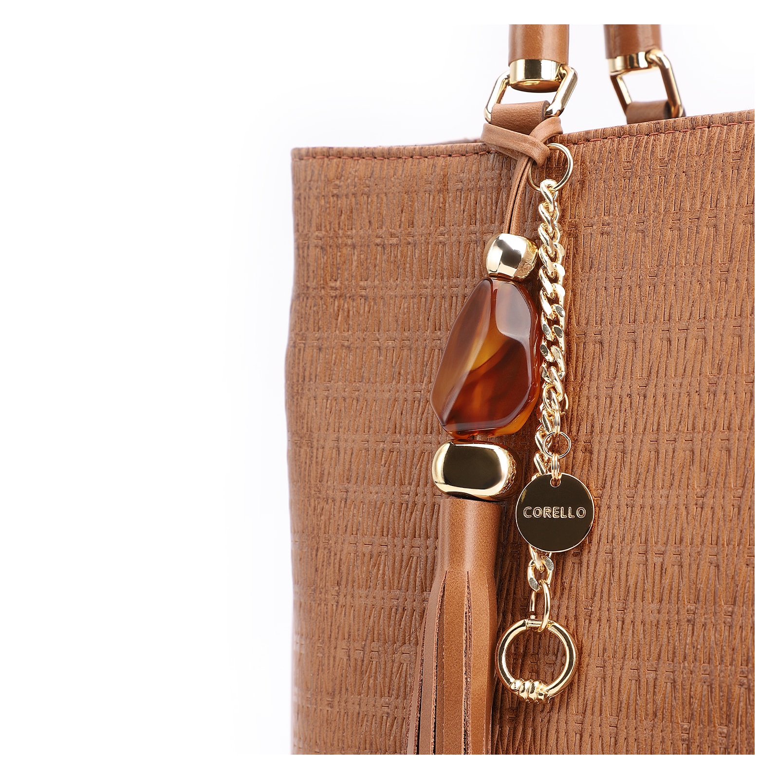 Bolsa Tote Couro Marrom