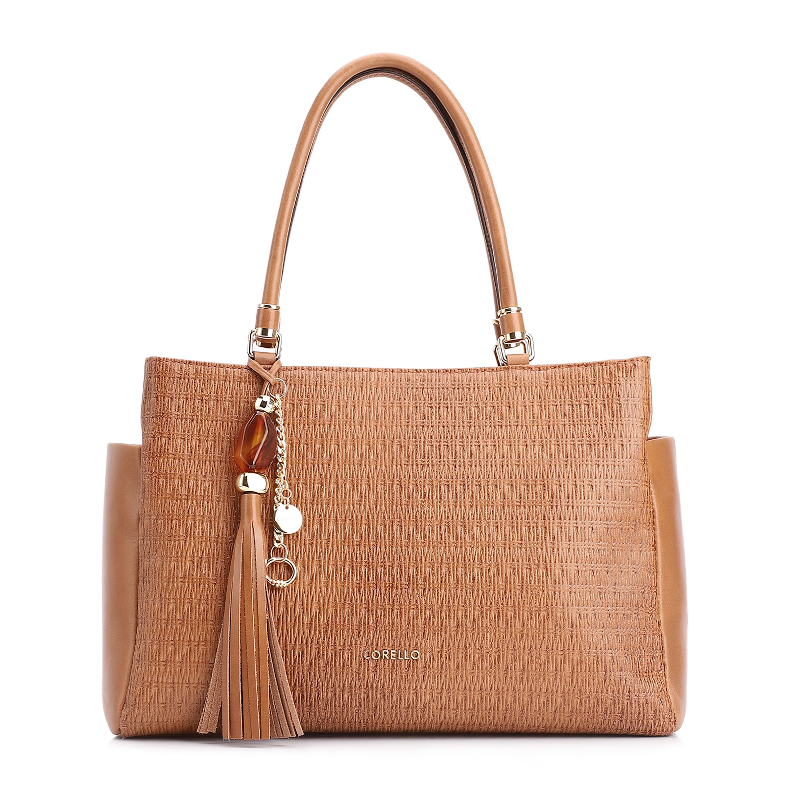 Bolsa Tote Couro Marrom