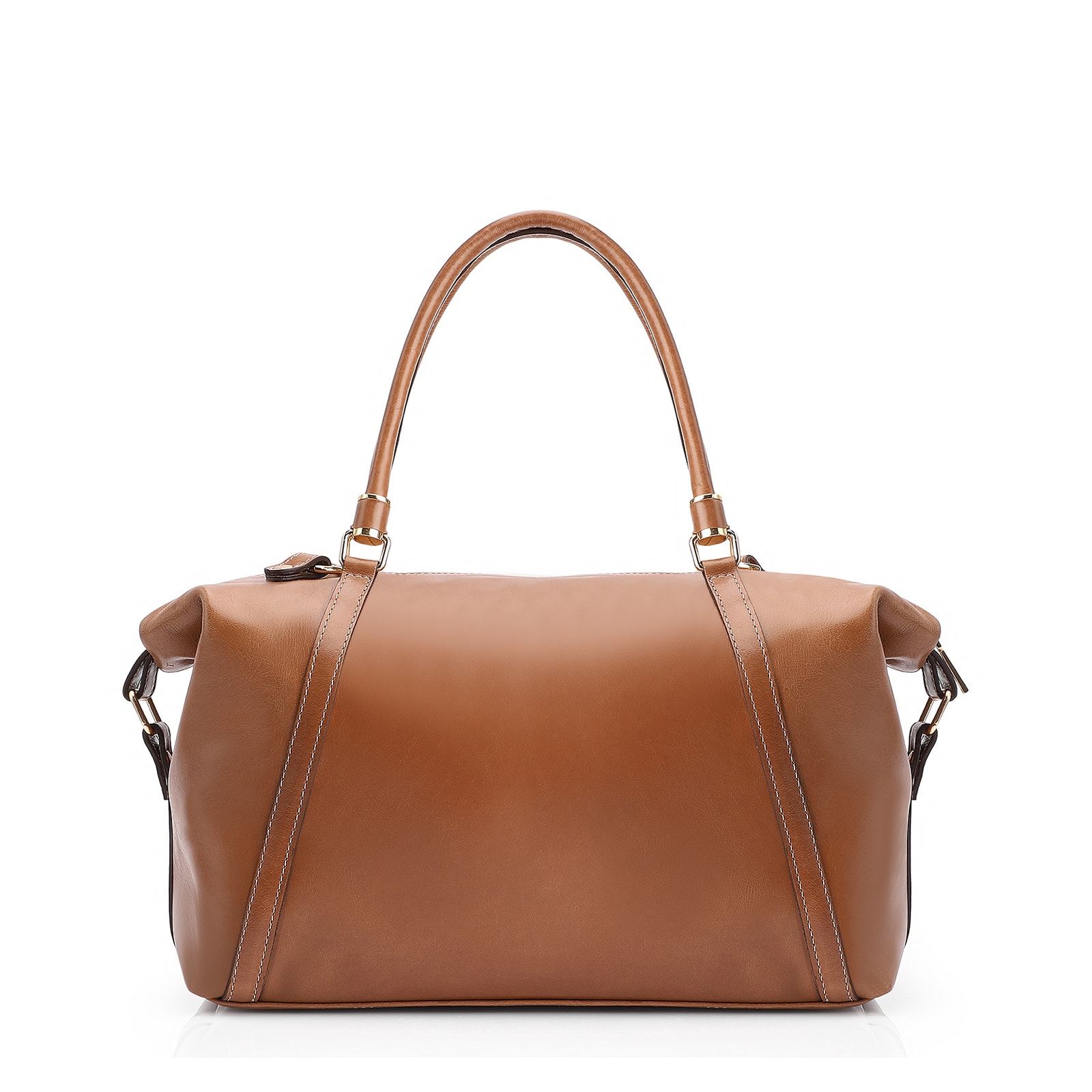Bolsa Tote Couro Marrom
