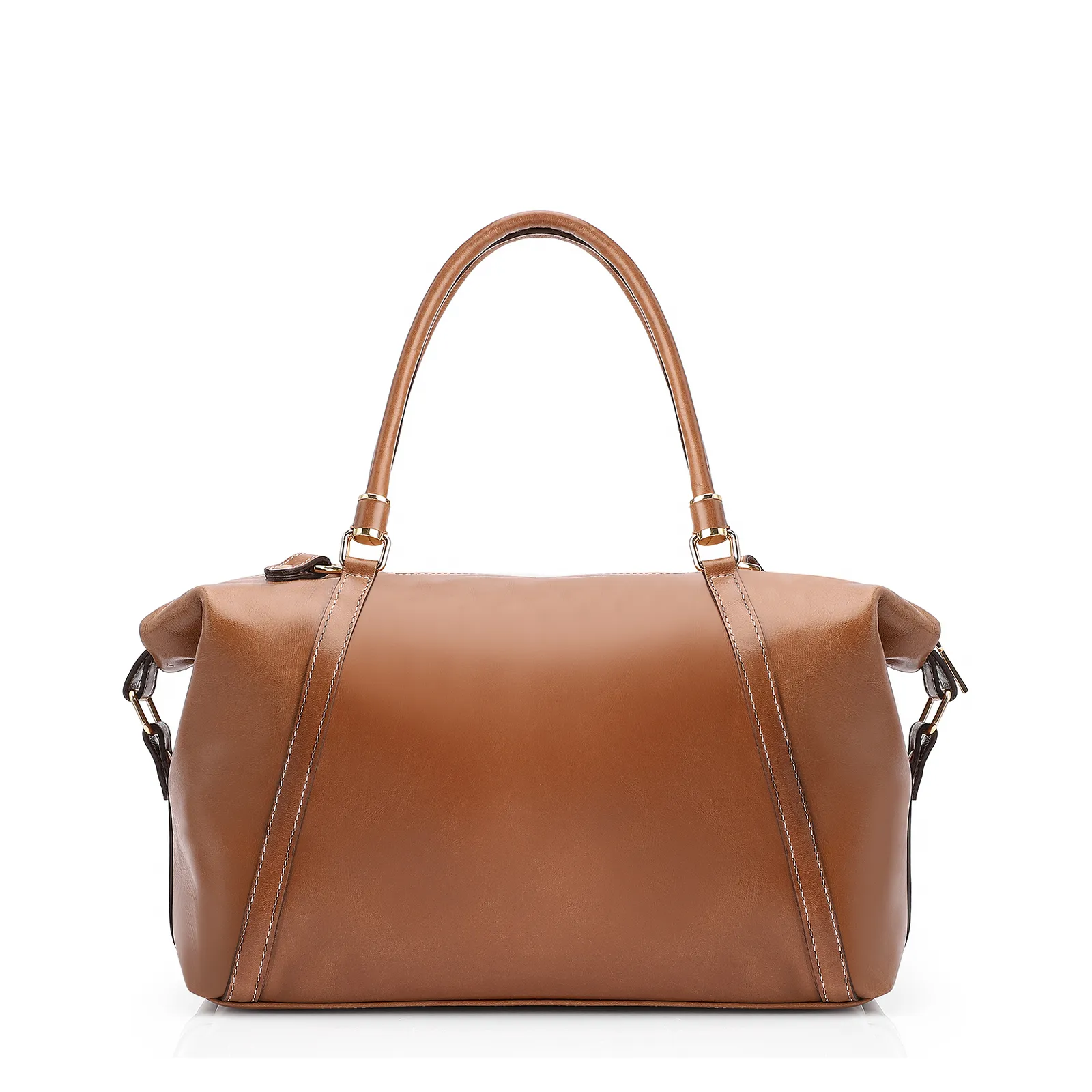Bolsa Tote Couro Marrom