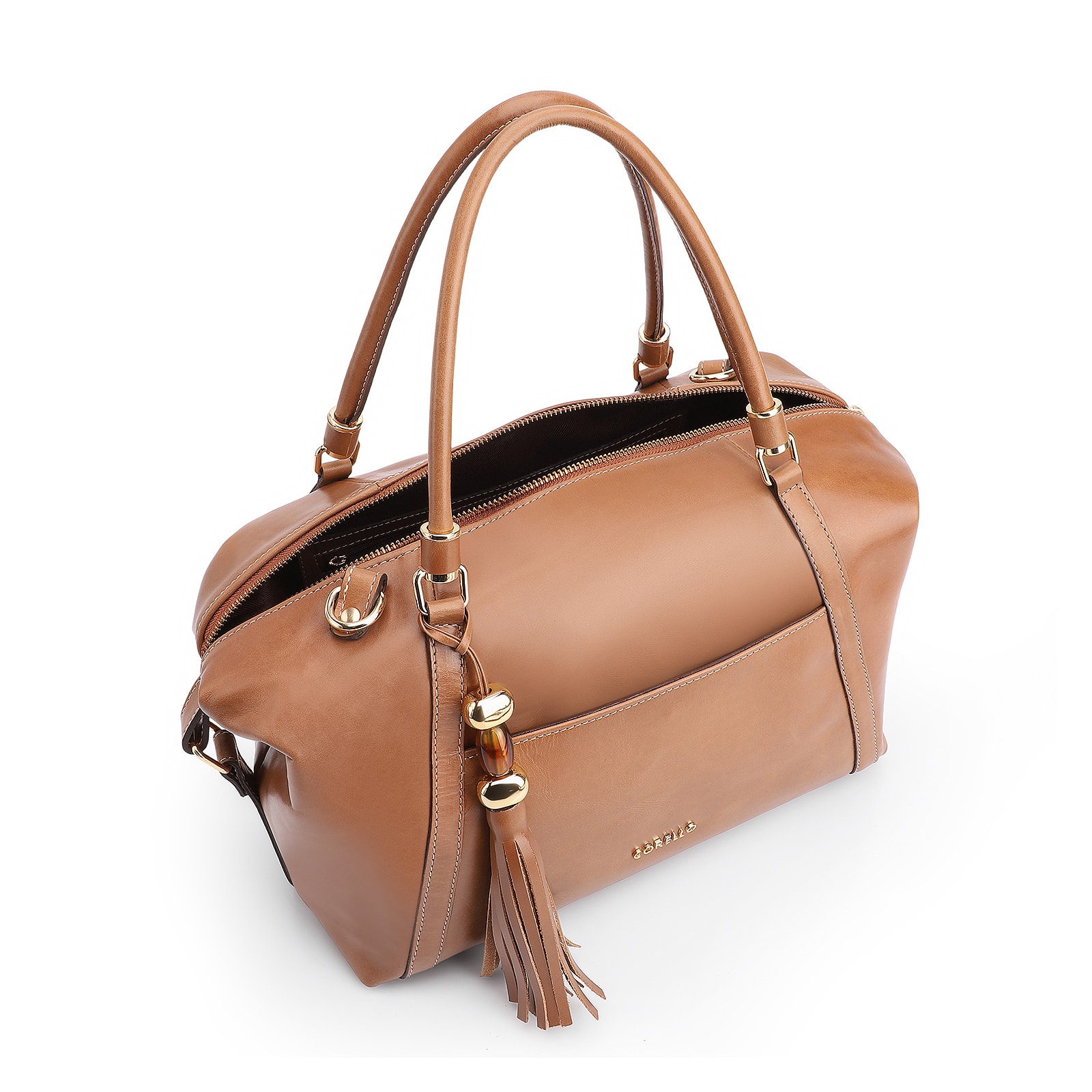 Bolsa Tote Couro Marrom