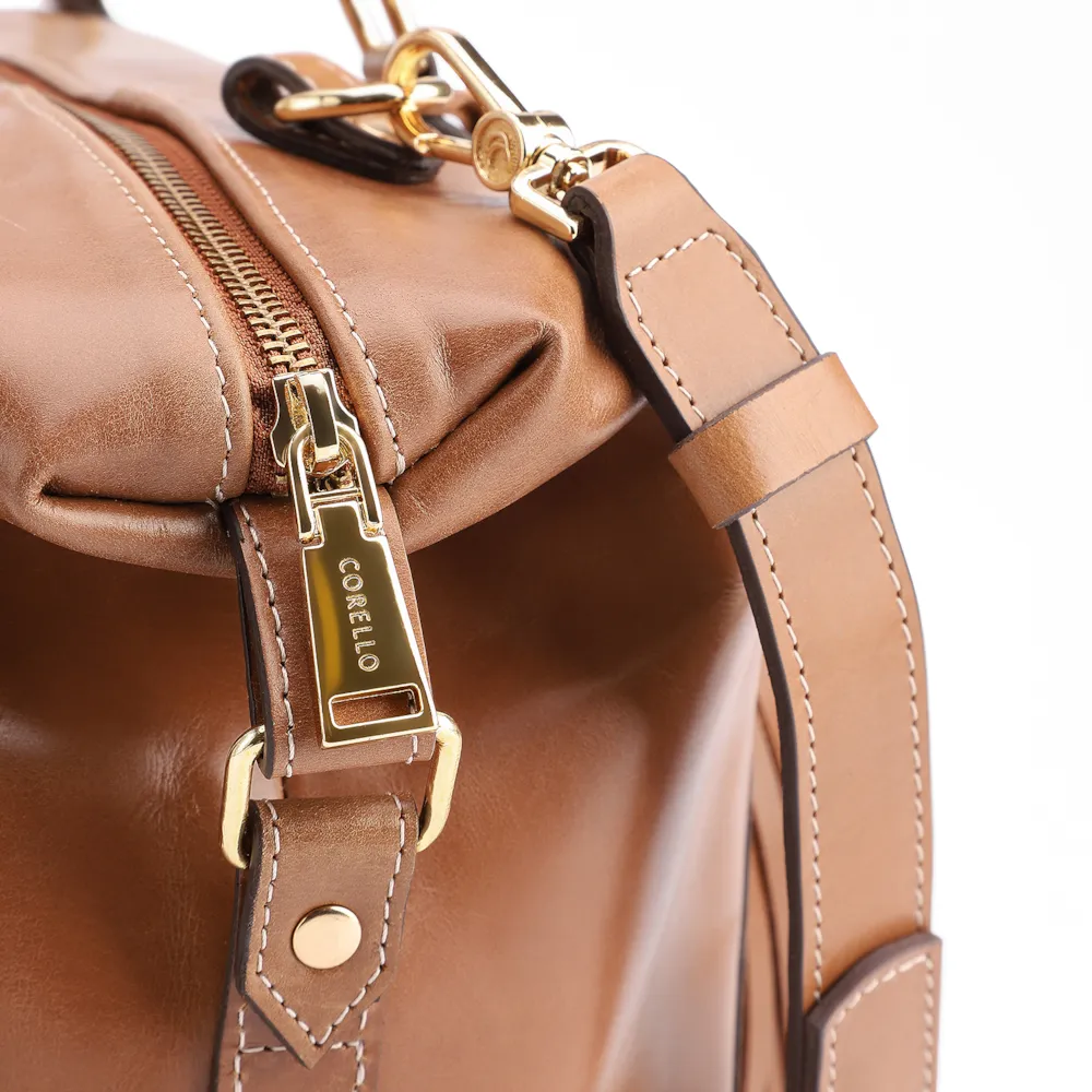 Bolsa Tote Couro Marrom - imagem 6