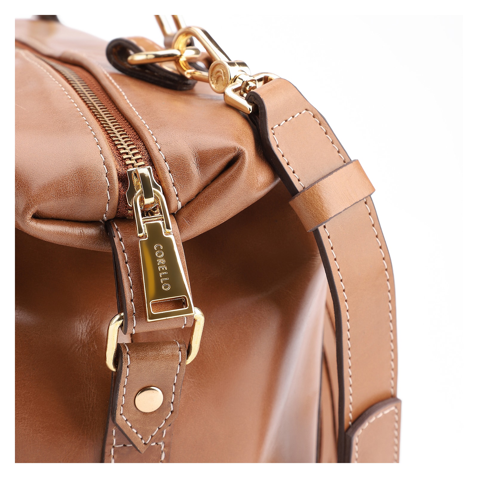 Bolsa Tote Couro Marrom