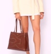Bolsa Tote Couro Marrom - imagem 2