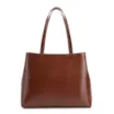 Bolsa Tote Couro Marrom - imagem 4