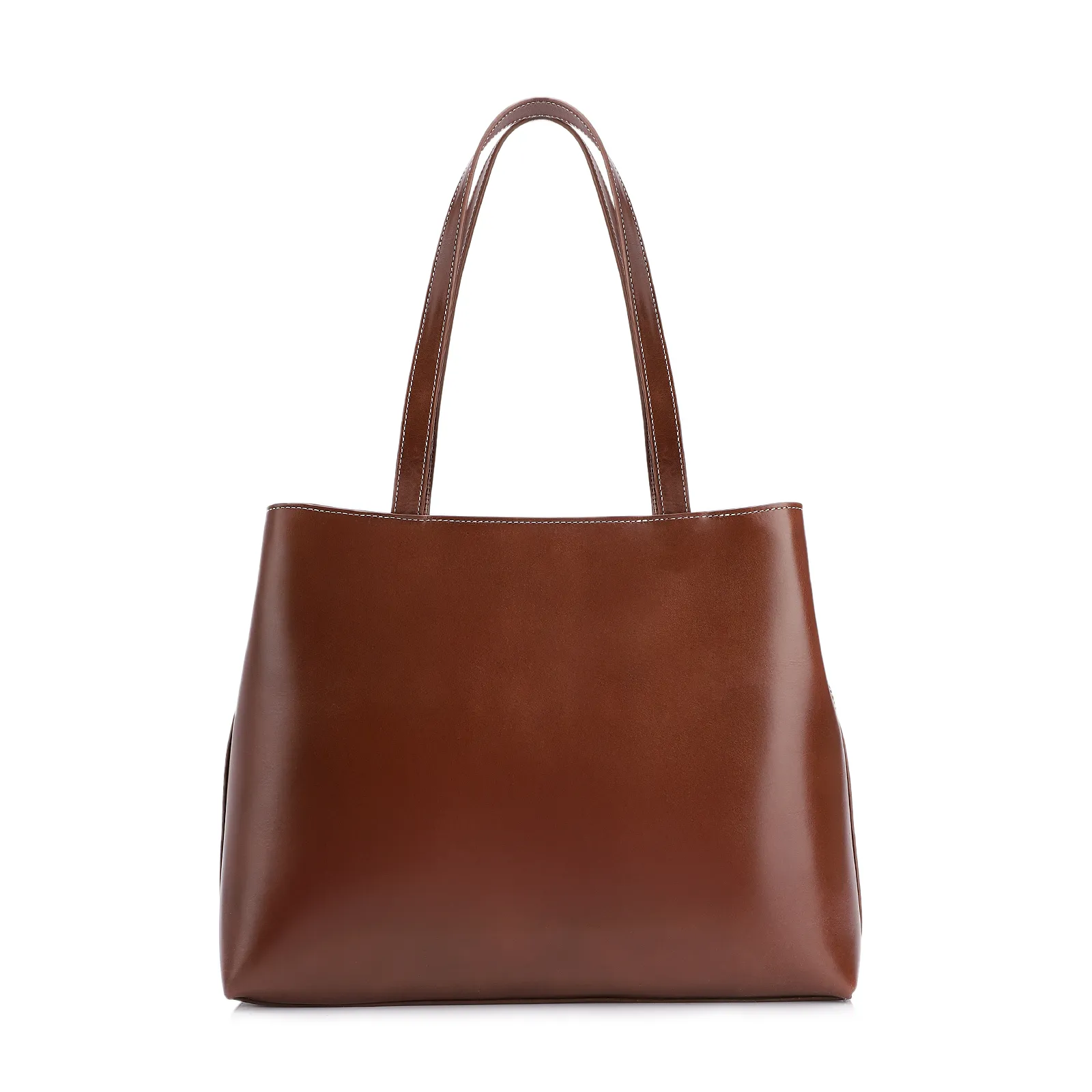 Bolsa Tote Couro Marrom