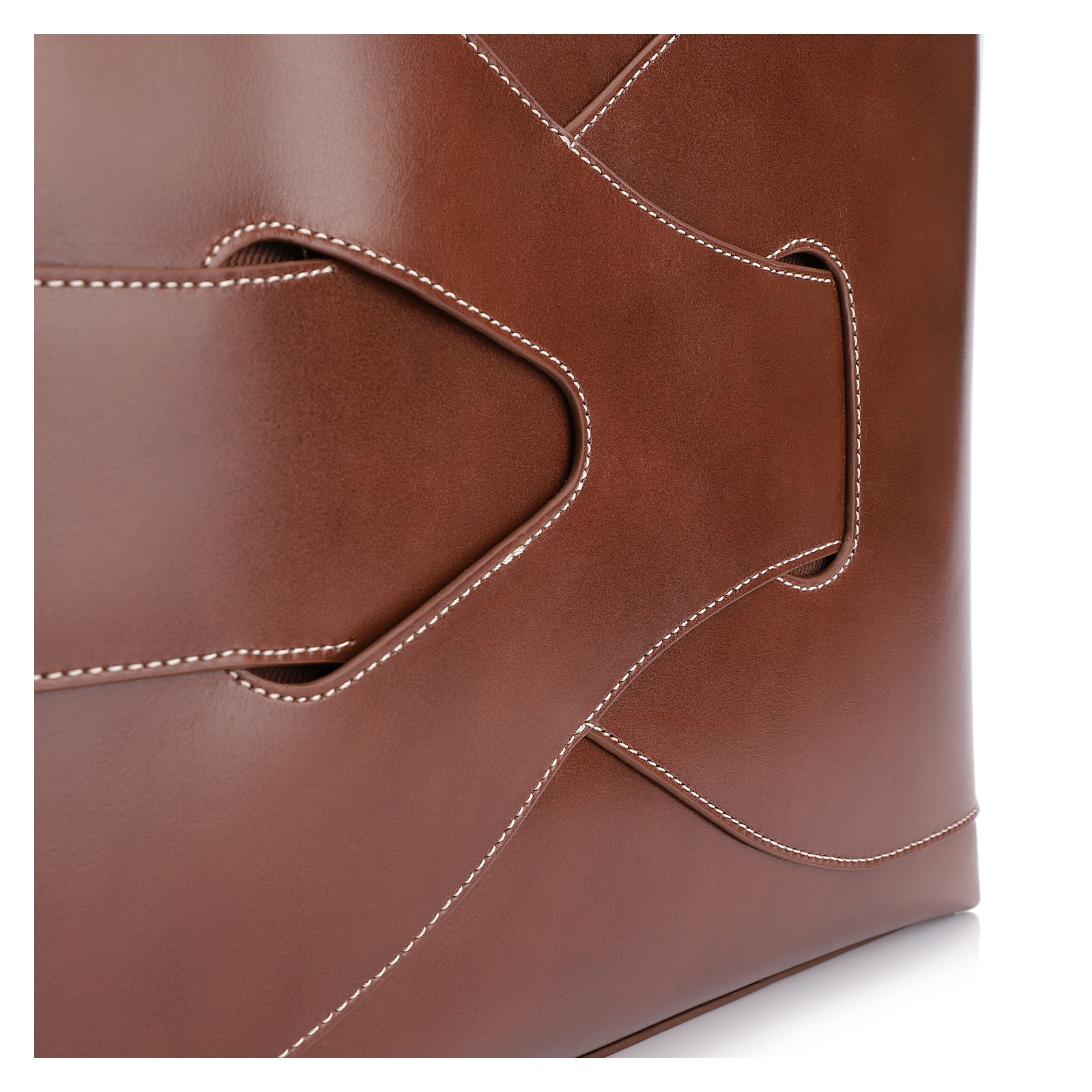 Bolsa Tote Couro Marrom