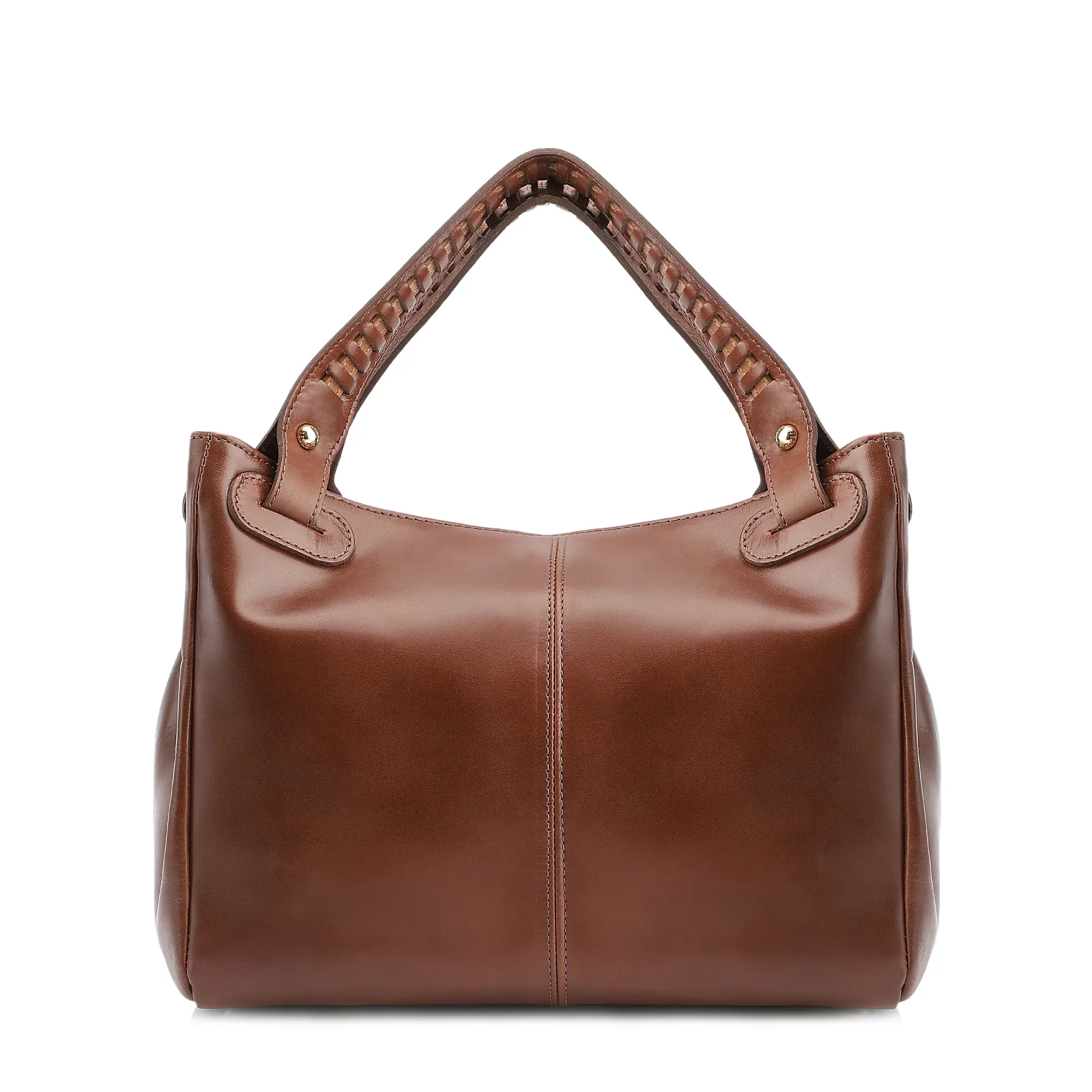 Bolsa Tote Couro Marrom