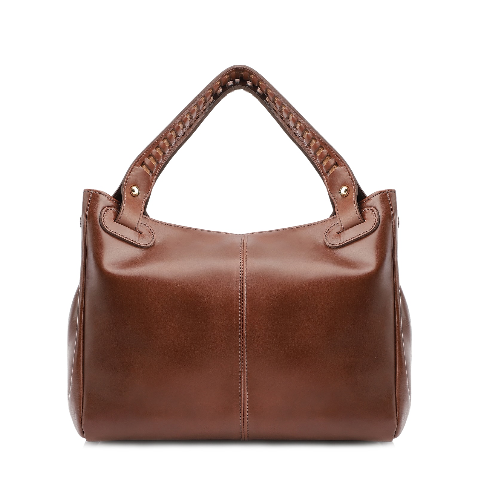 Bolsa Tote Couro Marrom