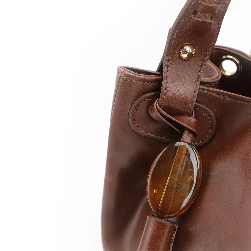 Bolsa Tote Couro Marrom - imagem 7