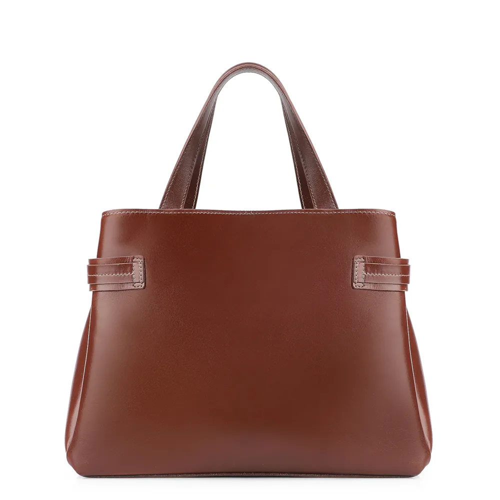 Bolsa Tote Couro Marrom - imagem 3
