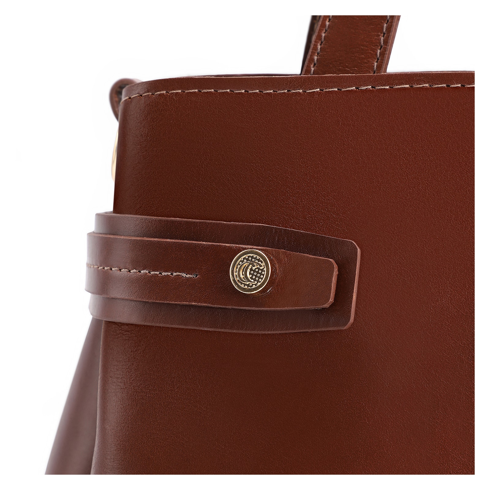 Bolsa Tote Couro Marrom