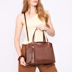 Bolsa Tote Couro Marrom - imagem 2