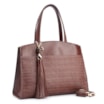 Bolsa Tote Couro Marrom - imagem 3