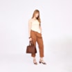 Bolsa Tote Couro Marrom - imagem 8