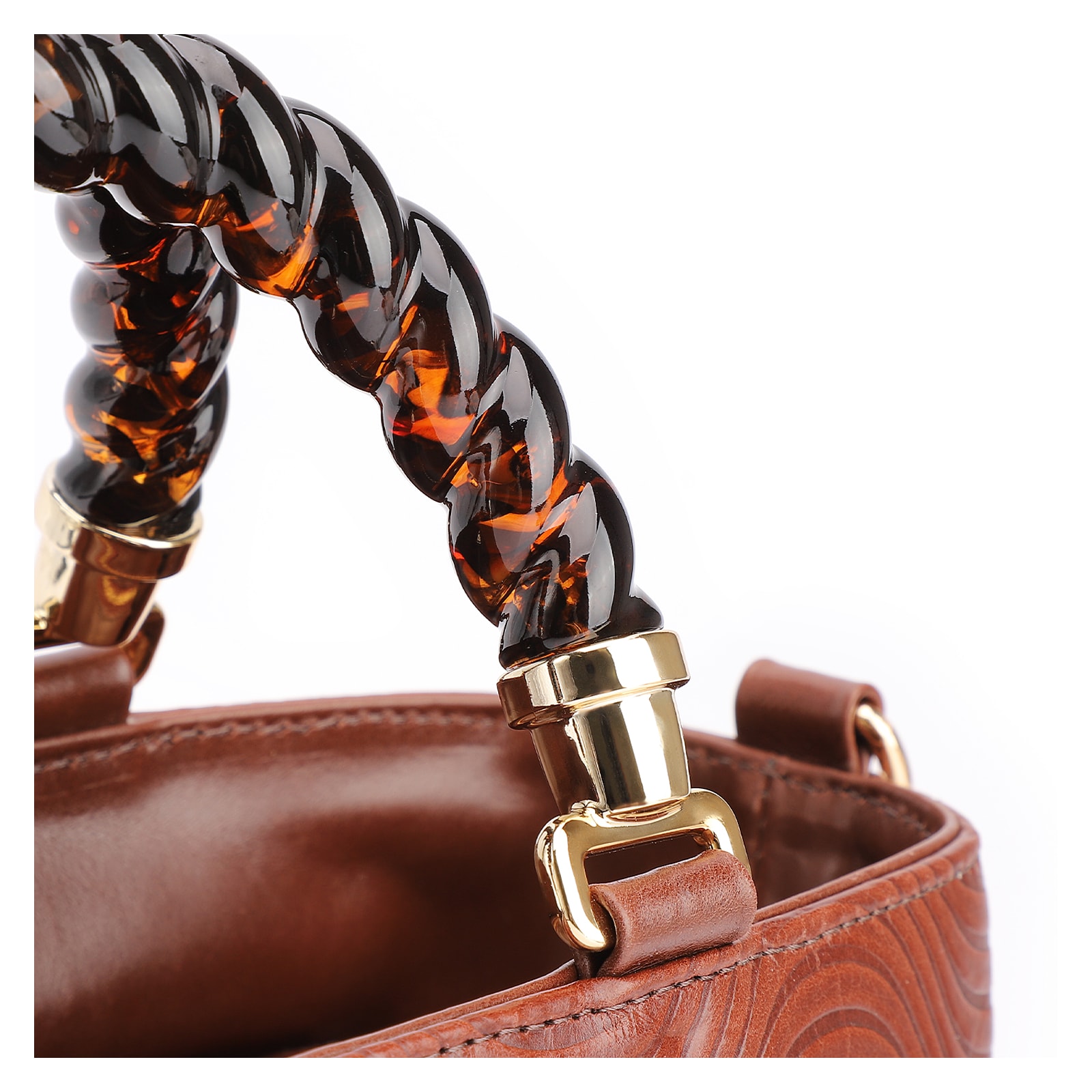 Bolsa Tote Couro Marrom