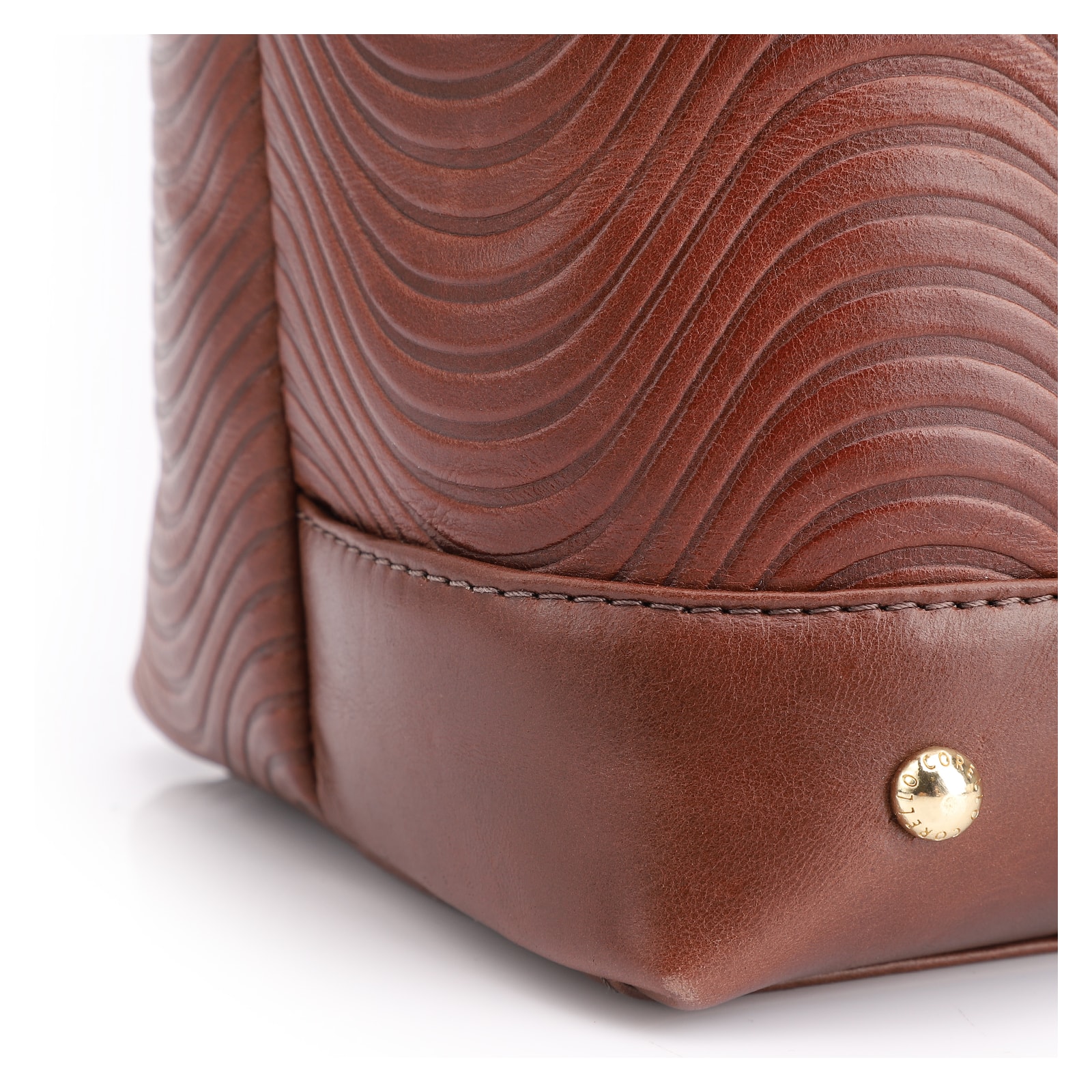 Bolsa Tote Couro Marrom