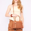 Bolsa Tote Couro Marrom/Alt Marrom - imagem 2