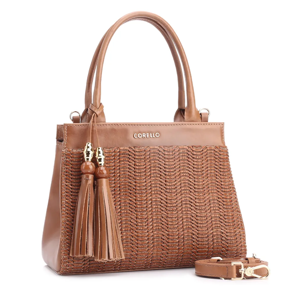 Bolsa Tote Couro Marrom/Alt Marrom - imagem 3