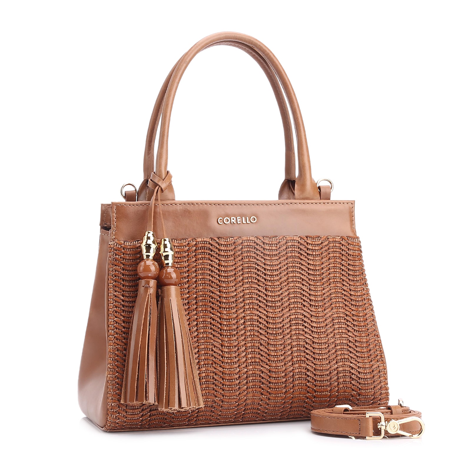 Bolsa Tote Couro Marrom/Alt Marrom