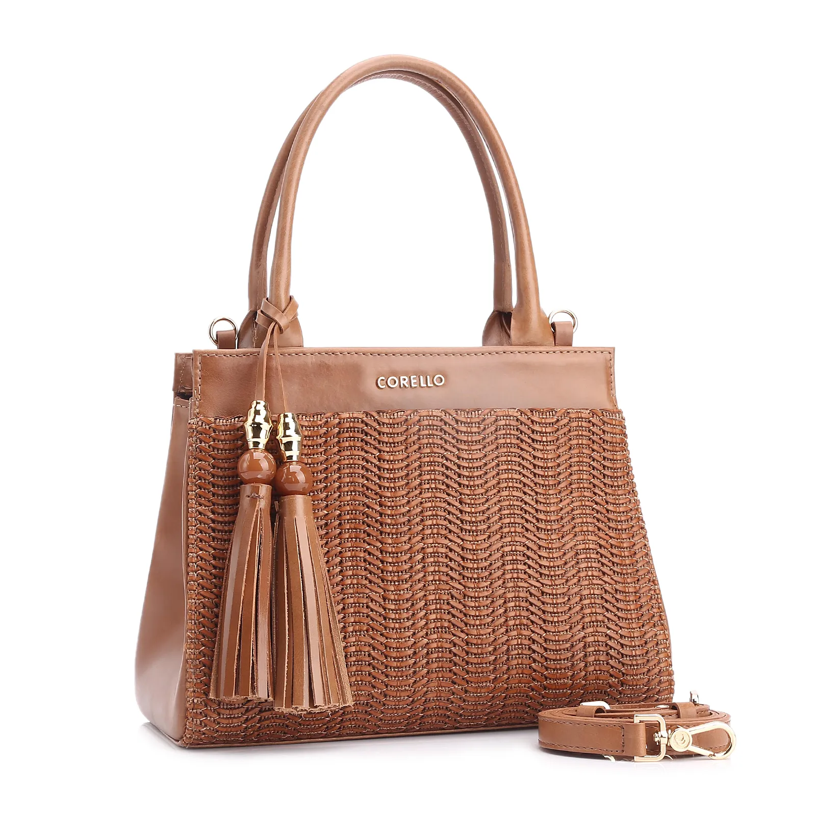 Bolsa Tote Couro Marrom/Alt Marrom
