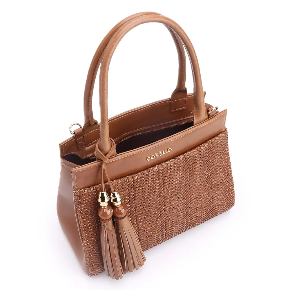 Bolsa Tote Couro Marrom/Alt Marrom - imagem 5