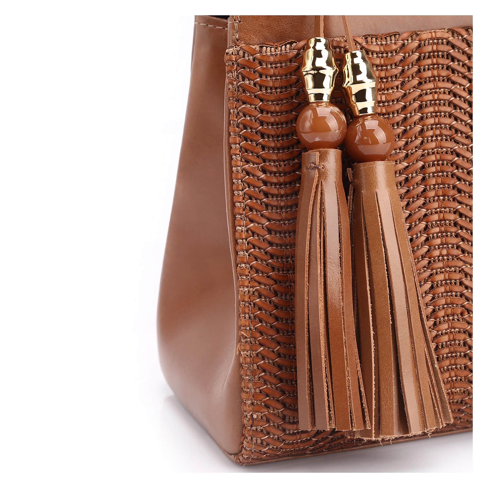 Bolsa Tote Couro Marrom/Alt Marrom